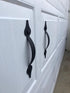 Garage Door Magnetic Decorative Hardware Carriage Accents Faux Hinges Handle Kit Pack of 1...