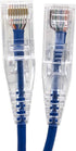 E08-010BL-SLIM 10' Ultra Slim Cat6 Utp RJ45 Patch Cable, Blue...
