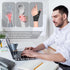 Thumb Wrist Brace Compression Sleeve for Arthritis Pain Relief Protector Support, Sport Carpal Tunnel Support, Elastic Wrist Support Brace for Men...