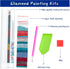 Knitting Woolen Yarn Poster Diamond Painting Kit for Adult, Knitting Scarf Diamond Art, Full Round Drill Kits Cross Stitch Mosaic Art for Adults R...