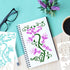 24 Pieces Mixed Shapes Drawing Journal Stencils Kit,Animal Flowers Scale Painting Templates for DIY Schedule Wall Art Design,Reusable Plastic Pain...