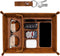 PU Leather Tray and Keychain Desktop Storage Organizer for Men, Gifts for Dad Husband Him for Birthday Anniversary from Daughter Son Wife, Unique ...
