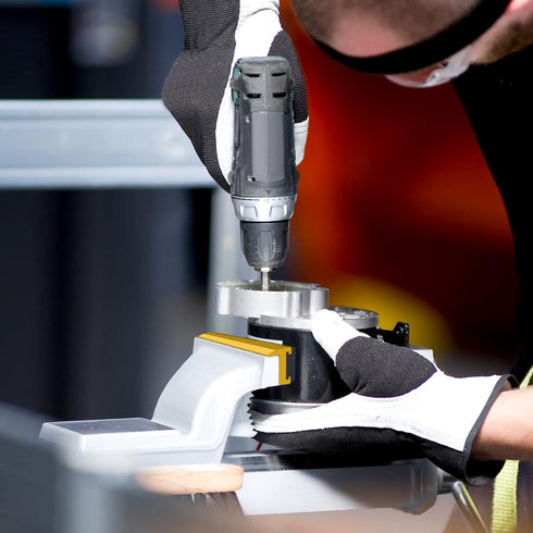 6" Vise Jaws, Universal Soft Vice Jaws Pads Covers with Strong Magnetic, Multi-Purpose Protector for Any Metal Vice, 1 Pair, Golden...