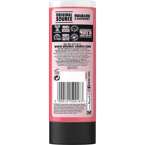 Rhubarb and Raspberry Shower Gel, 250ml...