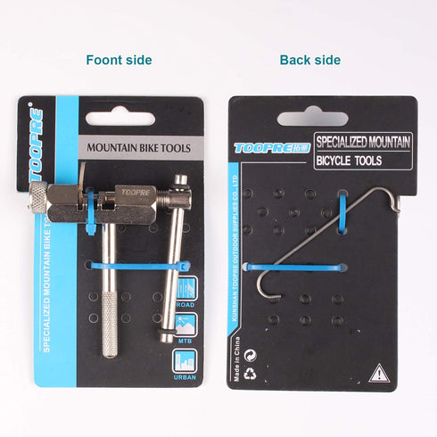 Bike Chain Breaker Bicycle Chain Removal Tool - Road and Mountain Bicycle Chain Splitter Cutter with Chain Hook for Hand Repair Bicycle Chain...