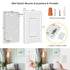 Suraielec Single Wireless Remote Control Wall Switch with Hanging Plate, Programmable and Expandable (Remote Only, Receiver Sold Separately)......