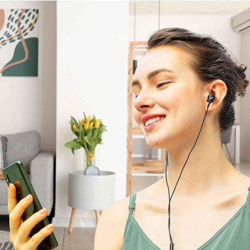 UrbanX 2021 Earbuds Stereo Headphones for Samsung GalaxyZ Flip3 5G/Z Flip4/Z Fold2 5G/Z Fold3 5G/Z Fold4 Designed by AKG - Braided Cable with Micr...
