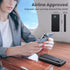 Portable Charger with Built-in Cables, Ultra Slim 13800mAh PD 3.0A USB-C Power Bank, LCD Display Battery Pack Compatible with iPhone 15/15 Plus/15...
