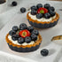 6 Pack Mini Fluted Tart Pans 4 Inch with Removable Bottom, Nonstick Quiche Pan with Silicone Basting Pastry Brushfor Baking Treats, Pie, Quiches, ...