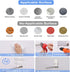 Stainless Steel Clothes Hanger Storage Rack,Wall Mounted Clothes Hanger Organizer, Clothes Bar-Hanger Holder Hooks, Laundry Room Coat Hanger,Space...