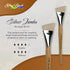 Silver Brush Limited 800640 Silver Jumbo Angle Brush, Large Murals, Easel Painters and Furniture, Size 40, Mid Length Handle...