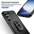 SunRemex for Samsung Galaxy S24 Plus Case with HD Screen Protector, Samsung S24 Plus Phone Case with Kickstand for Galaxy S24 Plus 6.7" (Black)...