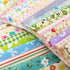 flic-flac Quilting Fabric Squares 100% Cotton Precut Quilt Sewing Floral Fabrics for Craft DIY (6 x 6 inches, 120pcs)...