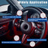Pincuttee Steering Wheel Spinner,Steering Wheel Knob,Soft Silicone and Metal Bearings Car Power Handle Steering Wheel Spinner for Car/Tractor/Truc...