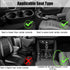 EEEKit Car Cup Holder, Car Seat Seam Wedge Cup Holder, Cell Phone Holder, Food Drink Bottle Mount Stand, Storage Organizer Multifunction Glove Box...