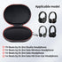 Hard Case for Beats Headphone,Waterproof Shockproof Storage Bag Travel Carrying Case for Beats by Dr.Dre Studio Solo Wireless Solo HD Over-Ear Hea...