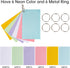 500 PCS Index Cards 3×5, Blank Flash Cards Line Index Cards with Ring, Neon Colored Note Cards, Ruled Study Cards for School Office Home Supplies...