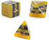 Gake Keeper Games & Dice: Sui Generis Dice - Electric Bumble Bee - Black & Yellow - 7 Piece Resin Dice Set, Role Playing Game Accessory, 5 Layer D...