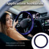 Bling Steering Wheel Cover, Crystal Diamond Steering Wheel Protector for Women Girls, 14-15 Inch Sparkling Rhinestone Decor Accessories, Universal...