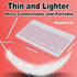 Bluetooth Keyboard and Mouse Combo,Ultra Slim Rechargeable Portable Wireless Keyboard Mouse Set Compact for Android Windows Tablet Cell Phone iPho...