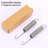GUPO 4-1/4inch (2Pcs) Stainless Steel Replacement Recliner Sofa Chair Mechanism Tension Spring - Long Neck Hook Style...