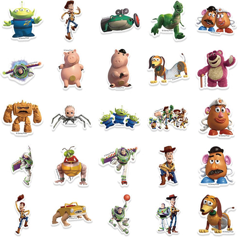 50Pcs Toy Story Sticker for Kids,Cute Cartoon Characters Stickers, Decal Childrens Decorative Sticker for Teens Adults (Pink)...