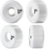 TROUBLE SKATEBOARDS Blank Wheels 53mm Skateboard White Blanks (W1)...