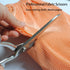 8.5 Inch Tailor Fabric Scissors Heavy Duty Dressmaker Sewing Scissors Stainless Steel Sharp Multi-purpose Shears for Cutting Cloth Fabric Denim, O...