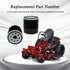 Pair of Oil Filters, Transmission Filter Sets,Replace #: 52114, HG52114, 109-3321, 539113466, 600976, 21545100...