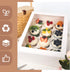 VGOODALL 2PCS White Cupcake Container, 12 Count with Window Boxes Holding 24 Pastry Box for Birthday Holiday Party Bakery Supplies...