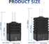 Aquarium Bio Sponge Filter, Super-Quiet Submersible Fish Tank Foam Filter with 1 Spare Sponge, Suits Tanks Within 110 Gallon(L)...