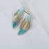 Vintage Statement Jewelry Set Leaf Floral Bohemian Boho Statement Necklace Earring Set Crystal Fashion Costume Jewelry...