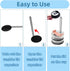 3 Pieces Tumbler Lid Organizer?Lid Organizer with Collapsible Design?Can Accommodate Up to 10 Cup Lid?Saves Kitchen Cabinet and Countertop Space ?...