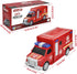 Fire Truck Toy for 3-8 Year Old Boys Girls, LED Music Electric Universal Wheel Fire Truck Toys, Toddlers and Kids Fire Truck Toys Gifts, Red, CDDZ...