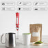 Rechargeable Handheld Milk Frother - Electric Foam Maker - Portable Coffee Frother Wand with 2 Heads - Stainless Steel Electric Whisk for Coffee, ...
