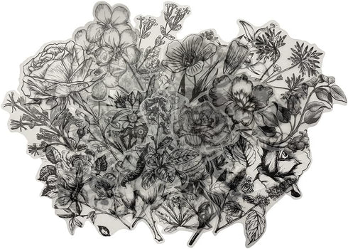 120 PCS Black and White Vintage Retro Flower Plant Stickers Decals for Laptop Scrapbooking Journal Planner Card Making...