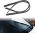 4 Pieces DIY Adjustable Windshield Wiper Blades Rubber, Frameless Insert Silicone Strips Windshield Wiper Baldes Strip, Universal for Most Vehicle...