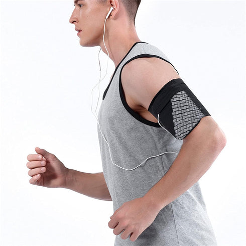 Cell Phone Armband - Running Arm Band Holder Pouch Case Phone Armband Sleeve Universal Comfort Arm Cell Phone Holder Sports Armband for Running, F...