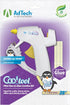 AdTech Cool Tool Kit with Low-Temp Glue Gun, White - Kid-Friendly, Safe for Crafting & Projects, Lightweight & Portable for Group Events...
