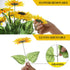 DerBlue 15.74'' Artificial Sunflowers Bouquet with 14 Heads(Two Different Diameter of Flowers) and 40 Leaves Fake Silk Sunflowers Bouquet for Home...
