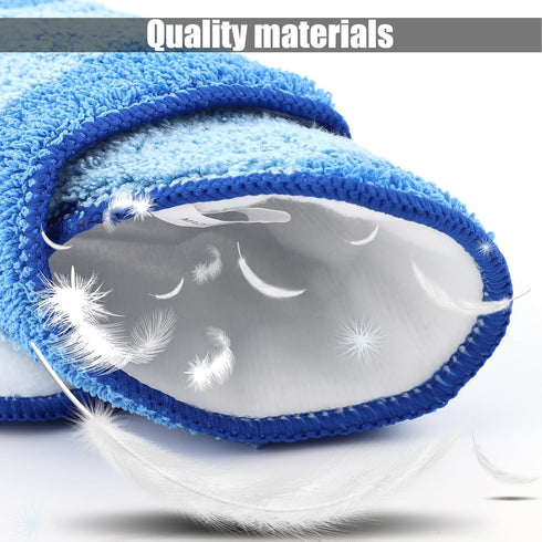 6pcs Mop Pads Replacement, Washable Microfiber Cleaning Pad Reusable Mop Pads Replacement, Hardwood and Multi-Surface...