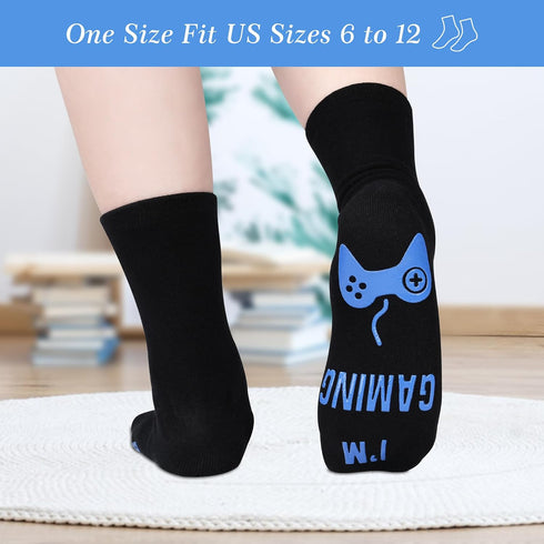 Nucinzua Birthday Gifts For Mens,Do Not Disturb Im Gaming Socks for Men,TeenBoy,Fathers Day Socks Gifts for Dad From Daughter...