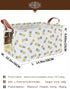 HUNRUNG Rectangle Storage Basket Cute Canvas Organizer Bin for Pet/Children Toys, Books, Clothes Perfect for Rooms/Playroom(Rectangle Pineapple)...