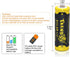 TRENDBOX 14430 3.2V 450mAh Battery LiFePo4 Rechargeable Solar Batteries for Outdoor Garden Light 12 Pack...