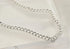 PORI JEWELERS 925 Sterling Silver 4mm Charm Link Chain Anklet - Available in Silver or Yellow...