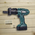 Toy Tool Set Outside Construction Play Tools, Power Saw, Electric Drill include 3 Interchangeable Drill Bits with Light, Sound,Kids Pretend Play D...