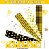 71Ft Bee Paper Bulletin Board Borders Bumble Bee Classroom Decoration Bees Hive Border Trim Strips Honeycomb Bulletin Board Decor for Nursery Elem...