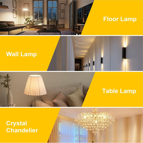 G9 LED Bulb Warm White 3W, 3000K Non-Dimmable, 30 Watt T4 G9 Halogen Equivalent, 120V No-Flicker, Chandelier Lighting 400LM...