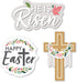 Big Dot of Happiness Religious Easter - DIY Shaped Christian Holiday Party Cut-Outs - 24 Count...