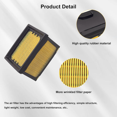 574362301 525470601 Air Filter Replace for 574362302 574 36 23-01 Compatible with Partner K760 K770 Concrete Cut Off Saw Power Cutter Chainsaw Air...